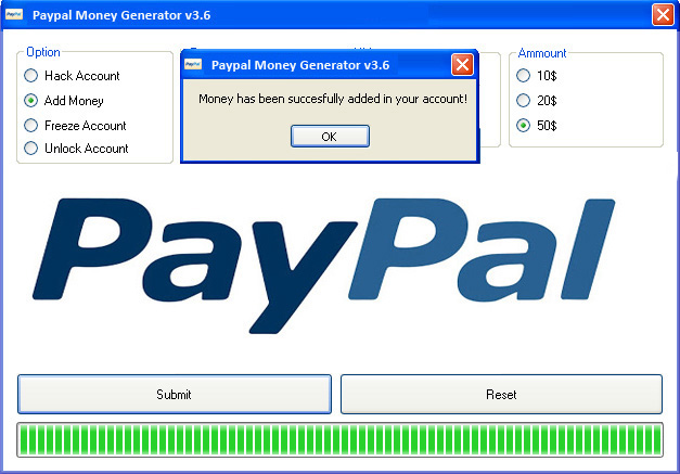 paypal money adder software free download